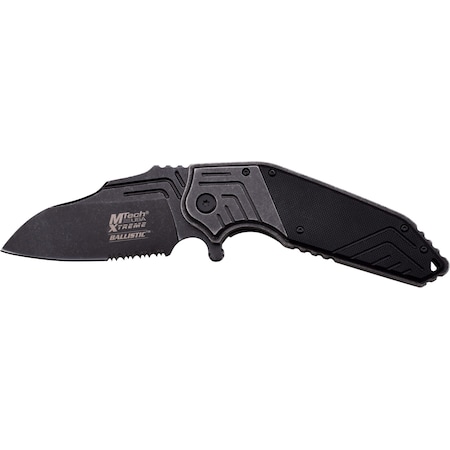 Master Cutlery 2017 Master Tac-Force 5In Fldr, Stone Wash Bld, Bk G10 Handle, W/Clip MAS-MX-A823SW